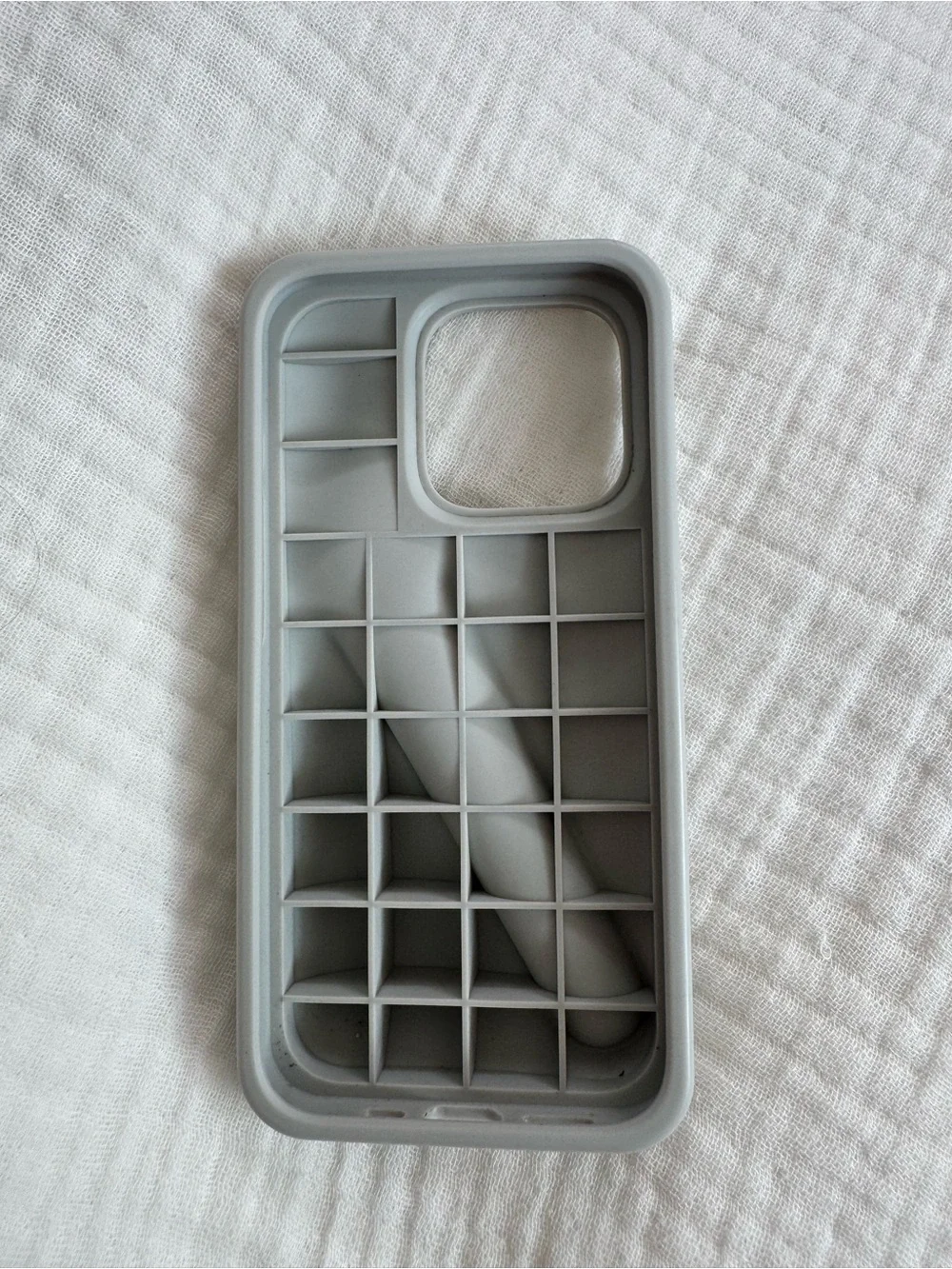 RHODE Gray Silicone iPhone 15  Case